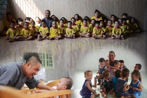 Người đàn ông nhặt 87 hài nhi bị bỏ rơi về nuôi khiến Trấn Thành kêu lên 'khủng khiếp quá', khóc tặng 30 triệu