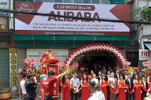 Địa ốc Alibaba ngang nhiên khai trương văn phòng trái phép ở Đồng Nai