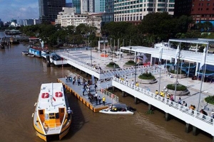 Buýt đường sông Sài Gòn sắp có thêm bến rộng hơn 3 ha