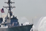 Soi 'độ khủng' chiến hạm Mỹ xuất hiện gần bờ biển Ả Rập Xê-út để dằn mặt Iran
