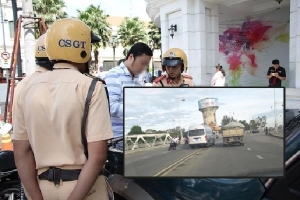 Dân chụp ảnh, CSGT phạt nghiêm xe biển xanh: 'Rất tốt'
