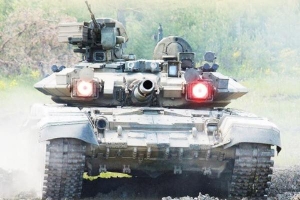 Hình ảnh đầu tiên của chiến tăng T-90 Việt Nam