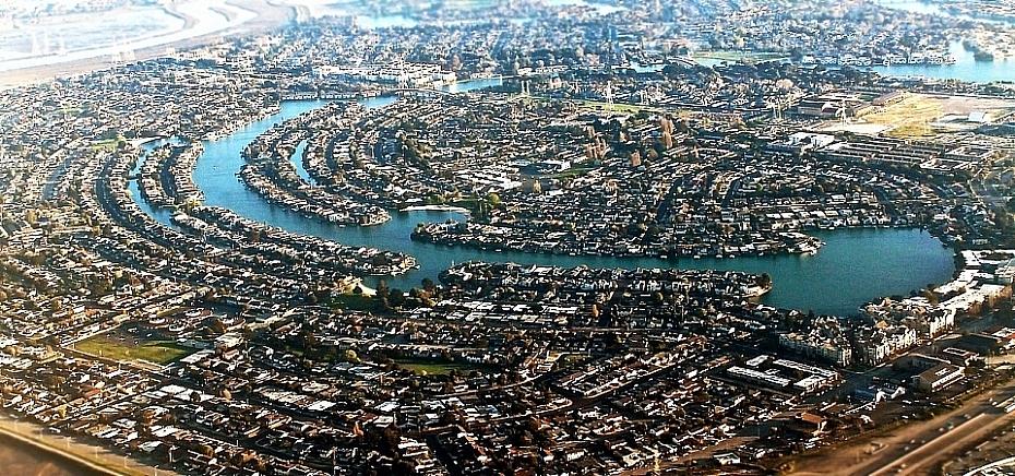 Thung lũng Silicon (Mỹ) có nguy cơ bị nước biển nhấn chìm. Nguồn: The Social Investment Consultancy.