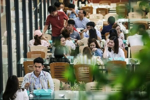 Cận cảnh khu ẩm thực mới của Đại học Quốc tế Hồng Bàng