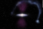 Siêu lỗ đen dải Ngân Hà phát nổ 300.000 năm vào buổi đầu của nhân loại