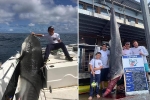 'Choáng' bắt được cá mập 'khủng' nghi thành tinh nặng hơn 314 kg