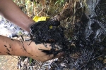 Hòa Bình mổ xẻ hiện trường đổ dầu thải đầu nguồn nước sạch sông Đà