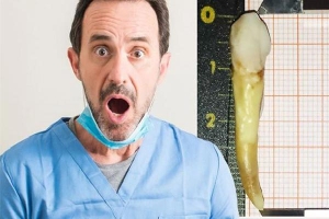 Lập kỷ lục thế giới nhờ chiếc răng dị thường