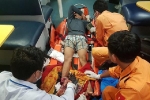 Đà Nẵng: Cứu ngư dân đứt lìa bàn chân phải trên biển Hoàng Sa trước bão số 6