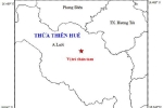 Động đất 3,3 độ richter ở Thừa Thiên - Huế