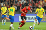 Tuyển Hàn Quốc đá giao hữu thua Brazil 0-3