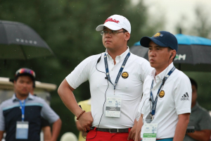 Trọng tài Việt Nam tác nghiệp môn golf tại SEA Games 30