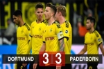 Dortmund 3-3 Paderborn: Reus giúp Dortmund thoát thua thần kỳ trước đội bét bảng