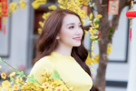 Bạn gái Văn Thanh, Quang Hải đẹp dịu dàng trong tà áo dài Việt Nam