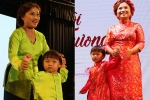 Mặc kệ mẹ Quỳnh Trần xúc động, bé Sa vẫn một mình 'quậy banh' sân khấu buổi offline