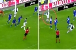 Ronaldo cứu Sassuolo khỏi bàn thua khi chặn cú sút của Dybala