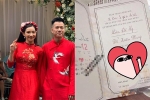 Lộ thiệp cưới của Lưu Đê Ly và chồng, dân mạng chê trông quá nhàm