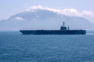 Tàu sân bay USS Harry Truman đã vào Địa Trung Hải