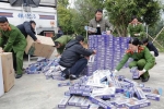 Chặn đứng vụ chở 10.000 bao thuốc lá lậu ra Hà Nội