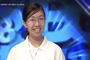 Nữ sinh Ninh Bình vào chung kết Olympia