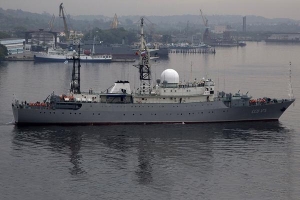 Tàu do thám Nga xuất hiện gần bờ biển Mỹ