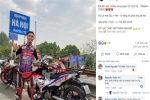 Xôn xao thanh niên đi xe máy xuyên Việt mất 20 giờ