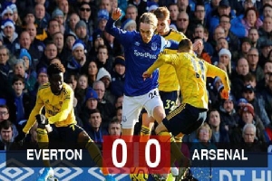 Everton 0-0 Arsenal: Đôi bên chào đón HLV mới bằng trận hòa nhạt nhẽo