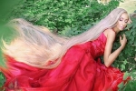 'Công chúa' tóc dài 1,8 mét