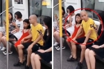 Bố nhìn trộm người phụ nữ xinh đẹp trên tàu điện ngầm, con gái nhỏ đã có hành động 'xử đẹp' khiến ông hú hồn