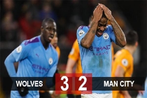 Wolves 3-2 Man City: Thầy trò Guardiola giương cờ trắng ở cuộc đua với Liverpool