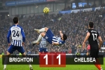 Brighton 1-1 Chelsea: Jahanbakhsh lập siêu phẩm móc bóng, Chelsea sảy chân trong ngày đầu năm mới 2020