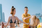 Giữa lùm xùm bị đòi nợ 'sấp mặt', Vũ Khắc Tiệp tung vlog du lịch Dubai siêu sang, lộ cảnh Ngọc Trinh mặc bikini mỏng manh tung tăng 'hú hồn' giữa bãi