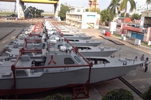 Việt Nam xuất khẩu xuồng tuần tra cao tốc sang châu Phi