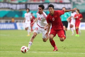 Mọi phương diện, U23 Việt Nam đều lép vế UAE