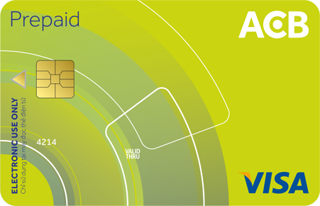 Visa Prepaid là thẻ cho phép chủ sở hữu sử dụng số tiền trong tài khoản của mình. Ảnh minh họa.