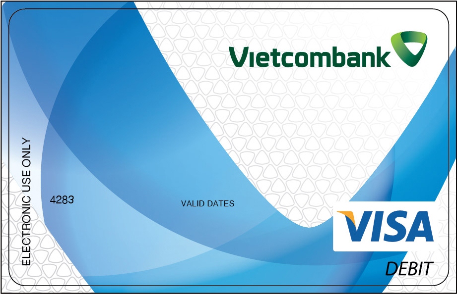Visa Debit là thẻ ghi nợ ngân hàng phát hành khi khách hàng mở thẻ thanh toán. Ảnh minh họa.