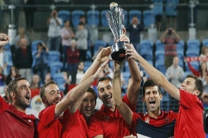 Djokovic giúp Serbia vô địch ATP Cup