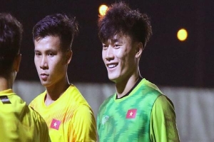 Ba trụ cột U23 Việt Nam phải chườm đá sau buổi tập trước trận đấu với U23 Jordan