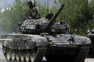 Nga chuyển giao cho Lào thêm một lô xe tăng 'Đại Bàng Trắng' T-72B1