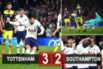 Kết quả Tottenham 3-2 Southampton: Son ghi bàn phút cuối, Tottenham ngược dòng nghẹt thở