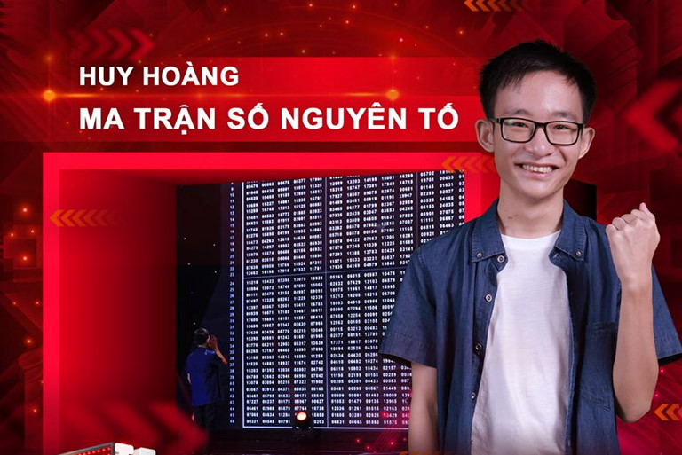 Chương trình Siêu trí tuệ Việt Nam từng có phần thi liên quan đến số nguyên tố. Ảnh: Internet.