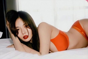HyunA khoe dáng sexy trong quảng cáo đồ lót Calvin Klein