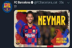 Trang chủ của Barcelona bị hack, phanh phui vụ mua Neymar