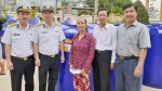 150 bồn chứa nước ngọt cho bà con nghèo huyện Bình Đại (Bến Tre)