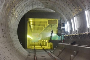 Toàn cảnh ga ngầm metro đang hoàn thiện trong lòng đất TP.HCM