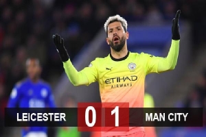 Kết quả Leicester 0-1 Man City: Kép phụ tỏa sáng