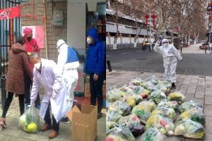 Bị hạn chế đi lại, cô gái Vũ Hán cung cấp dịch vụ mua thức ăn hộ cho cả khu phố