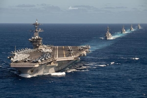 Biên đội tàu sân bay Mỹ kéo vào biển Hoa Đông, Trung Quốc lo sốt vó!