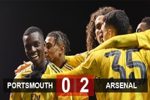 Kết quả Portsmouth 0-2 Arsenal: Chiến thắng của những Hoàng tử bé trên vùng Disneyland