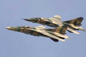 Dàn tiêm kích MiG-23 'dội lửa', căn cứ chứa UAV và tên lửa của Thổ Nhĩ Kỳ nổ tung